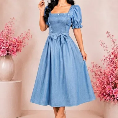 Vestido de mezclilla para dama