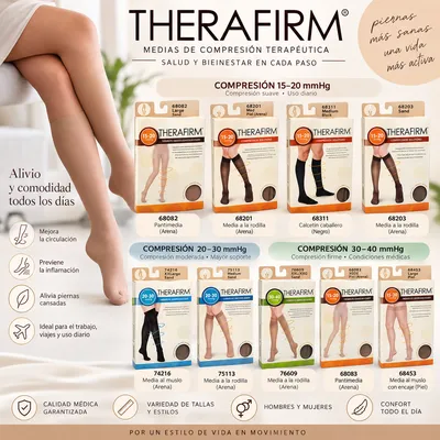 Medias de compresión Therafirm