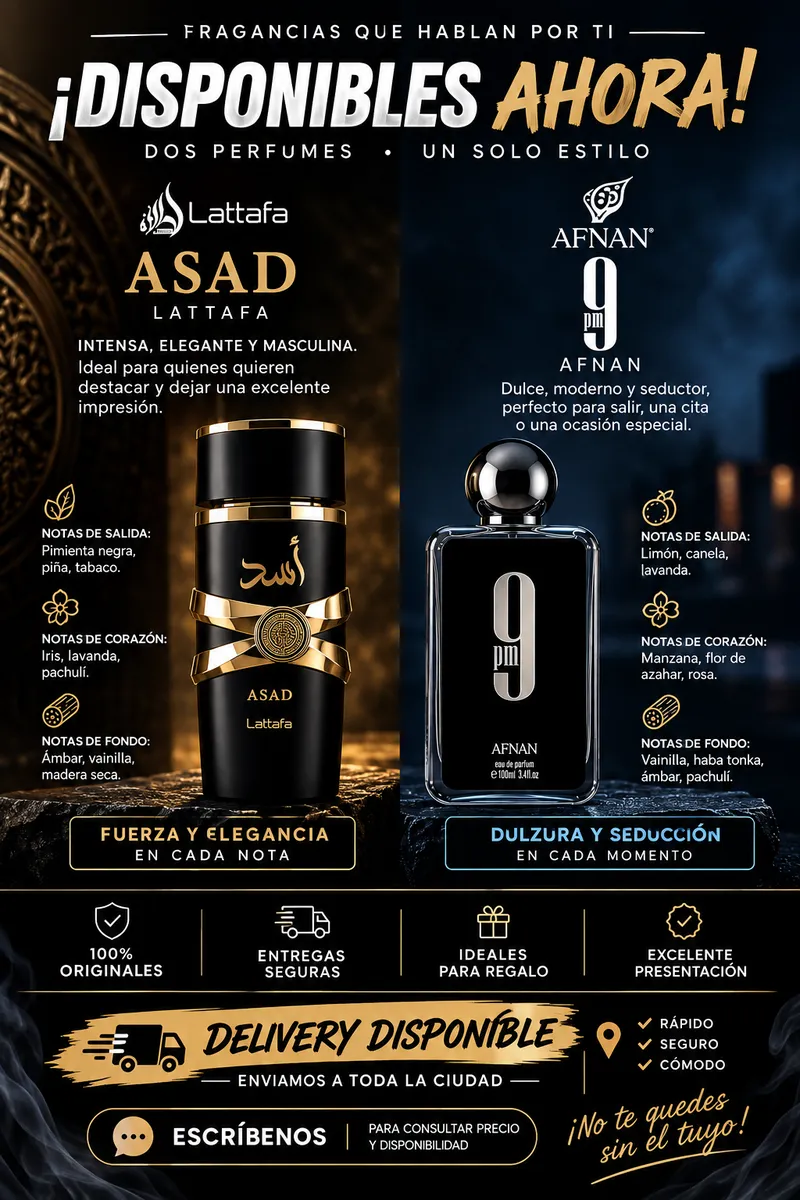 ¡PERFUMES ORIGINALES EN VENTA!