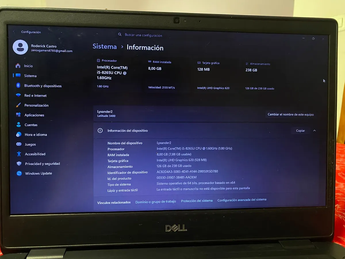 Laptop DELL