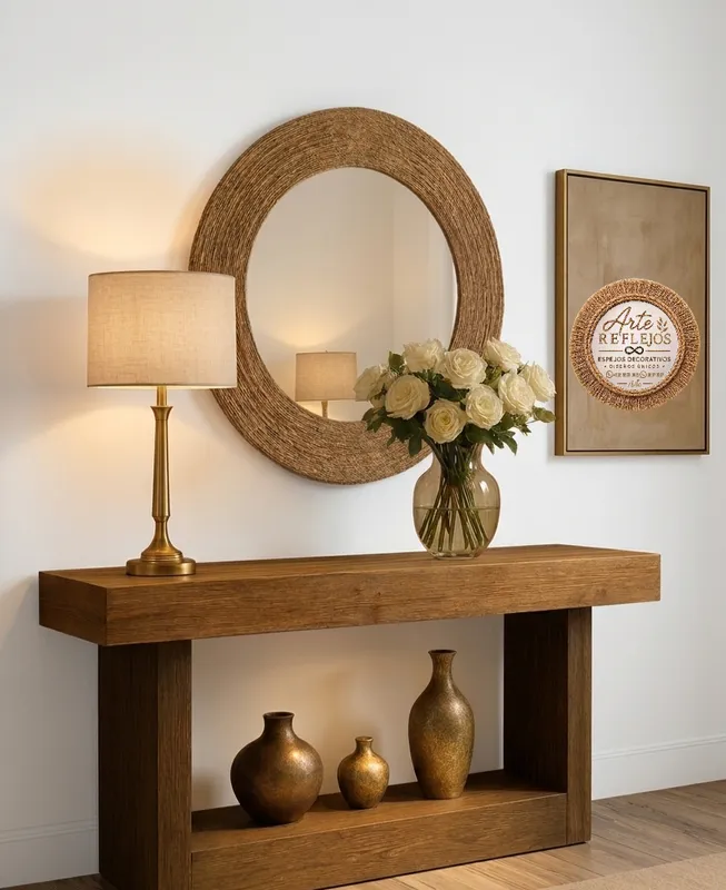 Espejos decorativos diseños rústico estilo BOHEMIO - Foto 11