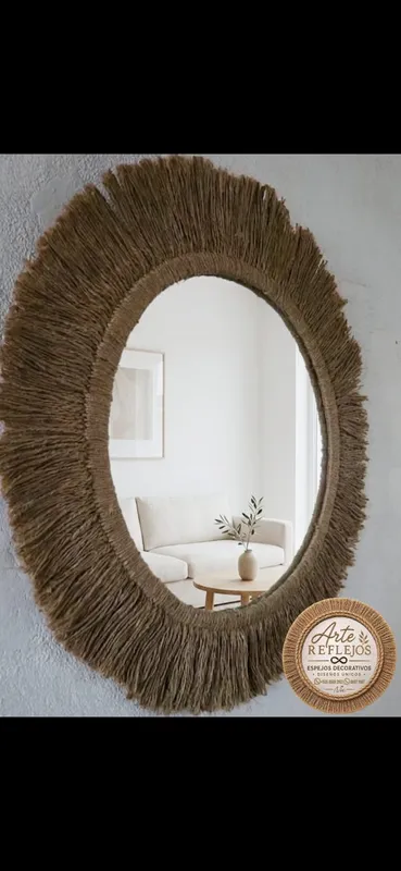 Espejos decorativos diseños rústico estilo BOHEMIO - Foto 1