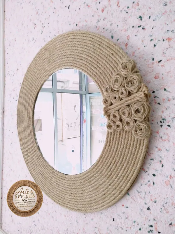 Espejos decorativos diseños rústico estilo BOHEMIO - Foto 7
