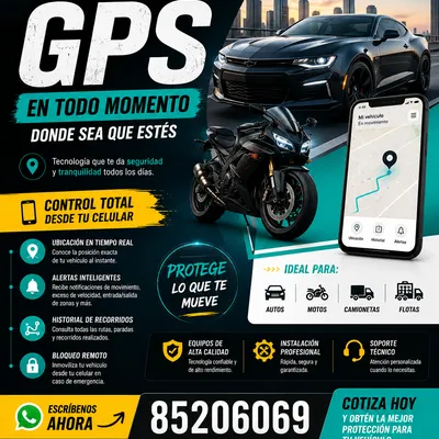 GPS PARA CARROS Y MOTOS en Nicaragua